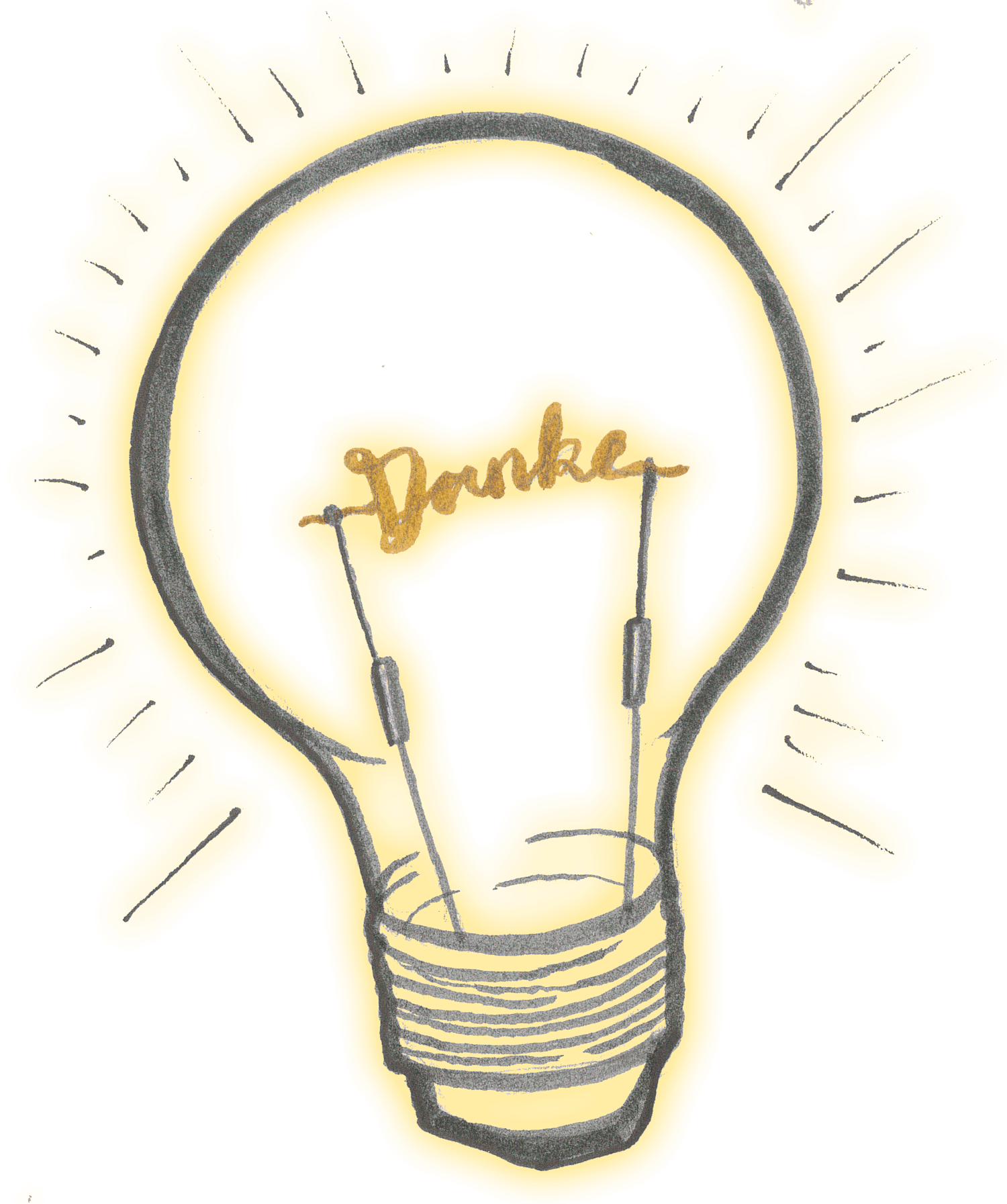 Danke – Glühbirne